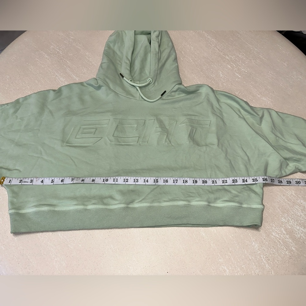 !! NWOT! Women’s size XL ECHT cropped enforce hoodie. COLOR: sea